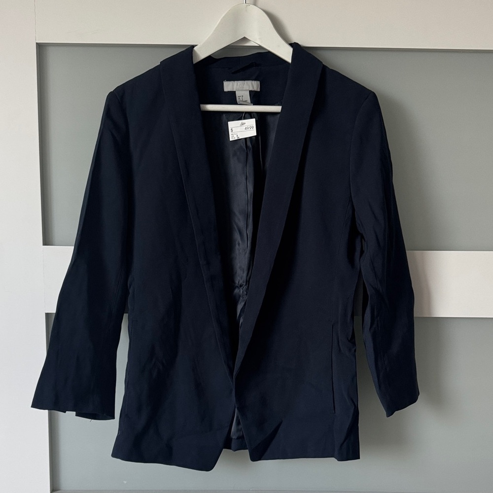 NWT H&M Navy Blazer
